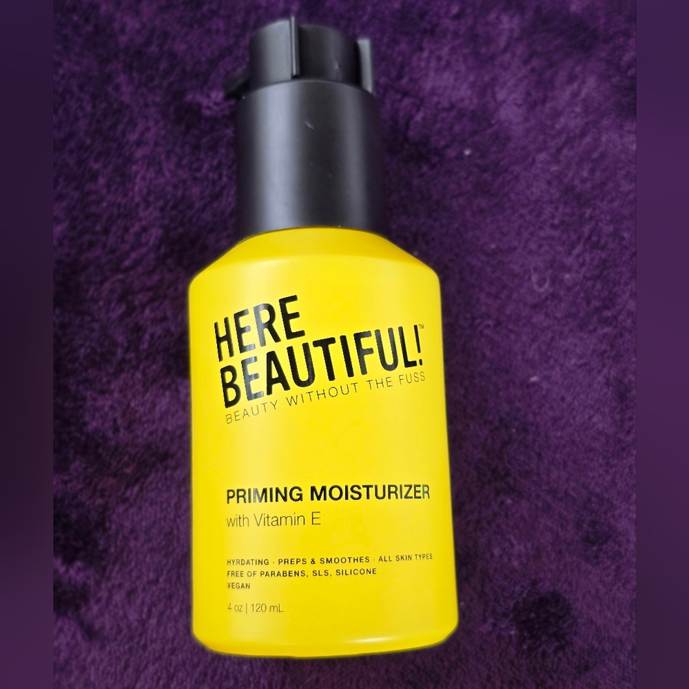 Here Beautiful! Priming Moisturizer & Exfoliating Facial Polish | Set of 2 - Picture 4 of 6